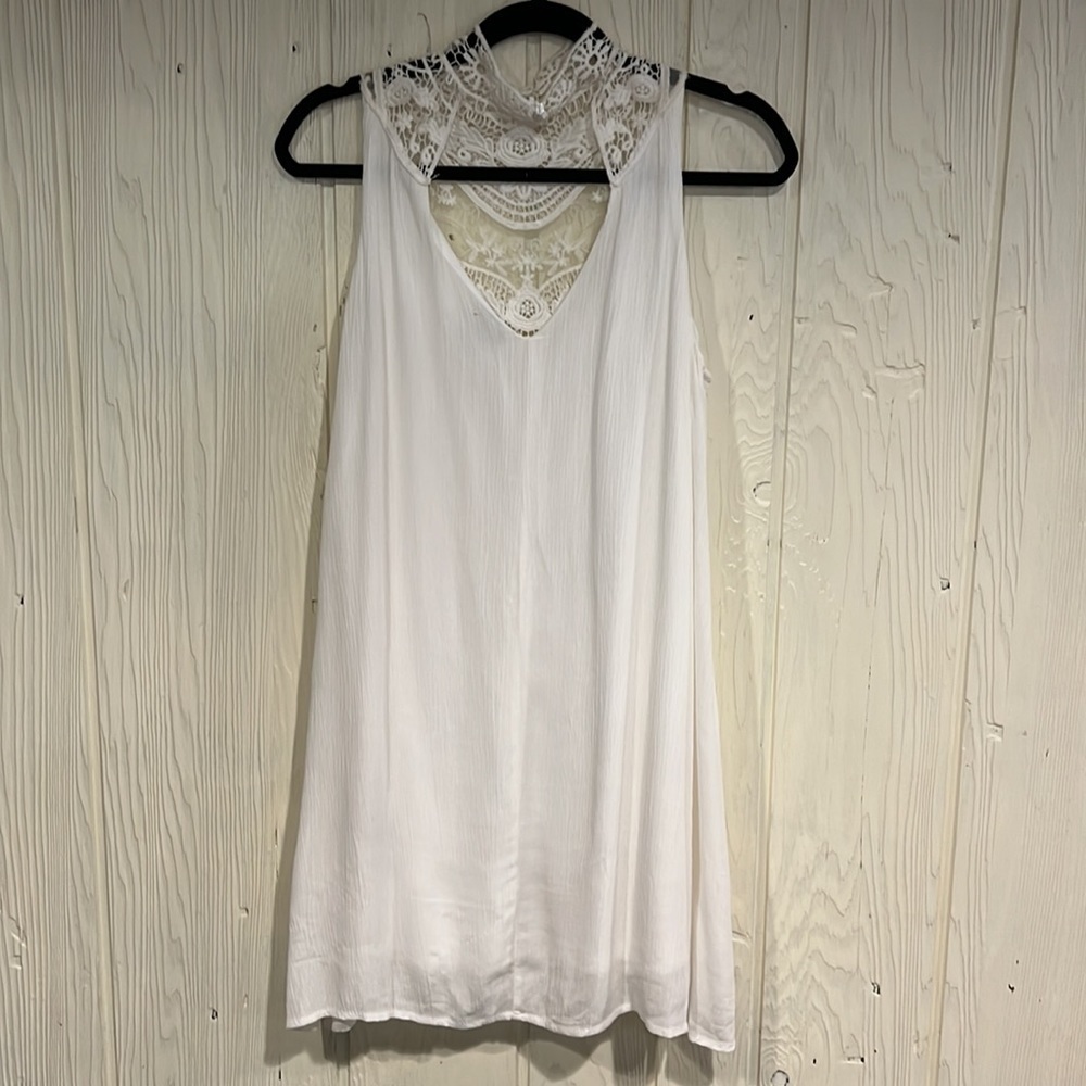 J for Justify A Line Crochet Lace Dress Medium - Picture 7 of 9